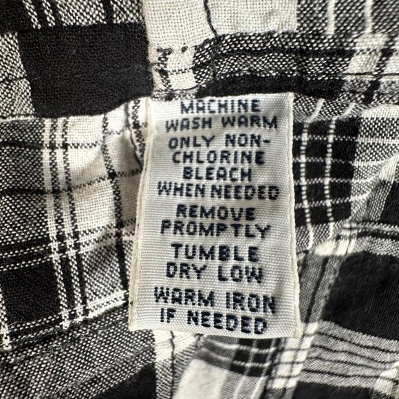 Ralph Lauren Shirt Men Size L Gingham Short Sleeve Custom Fit Single Pocket EUC - Picture 6 of 10